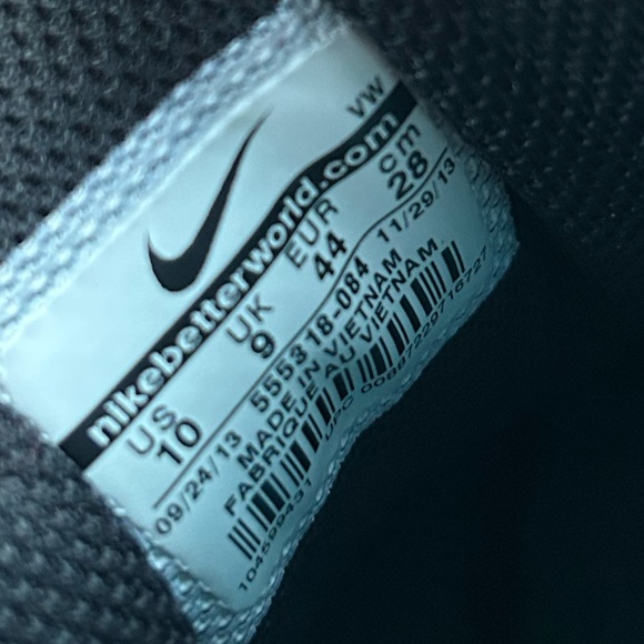 Nike SB Ruckus Skate Shoes Size 10 Rare Orange Black & Blue 555318-084 2013 - Picture 6 of 6